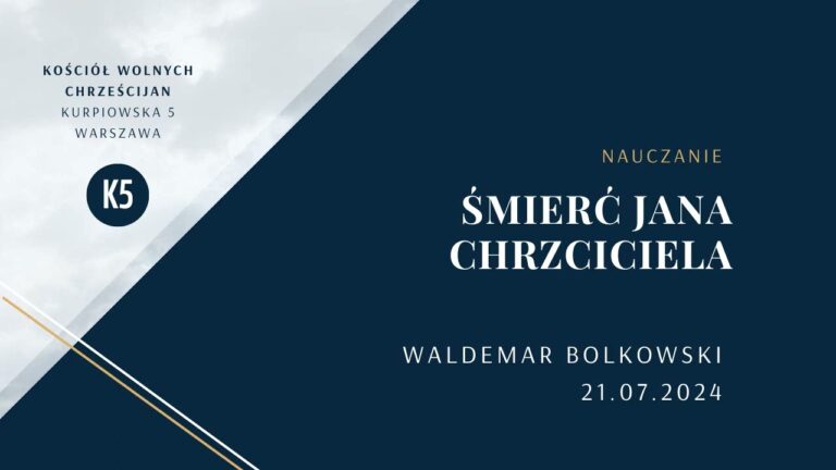 Waldemar Bolkowski – Śmierć Jana Chrzciciela